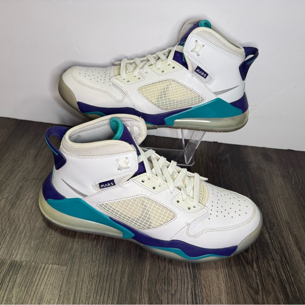🔥Nike Air Jordan Mars 270 Mens Size 10 Grape Multi-Color High Top Sneakers